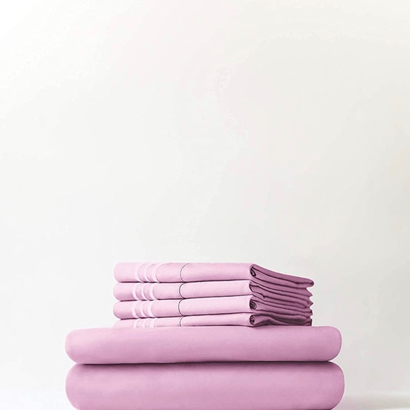 Pink King Size Sheet Set - Picture 2 of 4